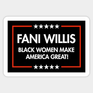 Fani Willis - Black Women Make America Great Sticker